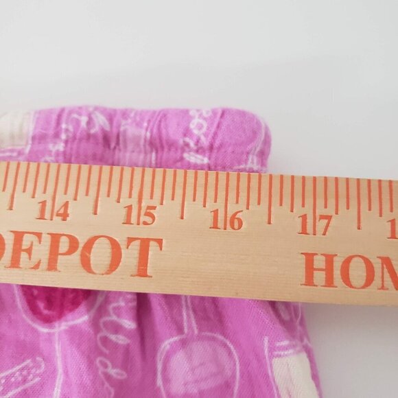 Karen Neuburger Flannel PJ Pants Rose All Day Wine Loungewear Womens Size Large - Picture 9 of 12